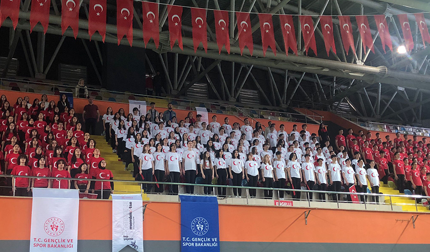 19 Mayıs Trabzon'da coşkuyla kutlandı