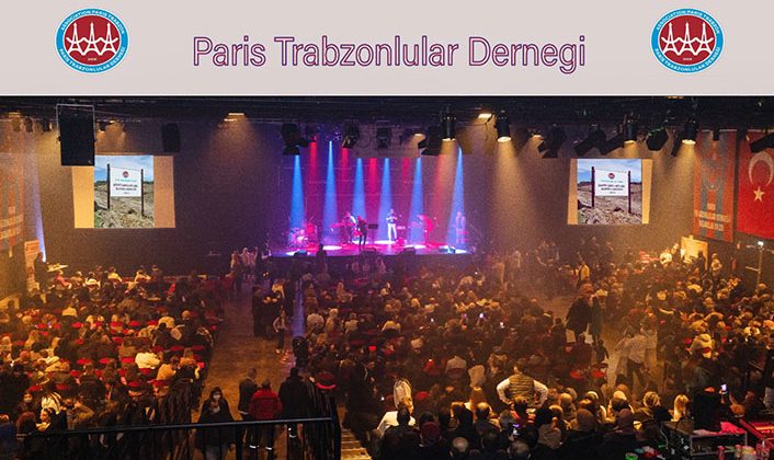 Paris’te Trabzon gecesi organize edildi leri