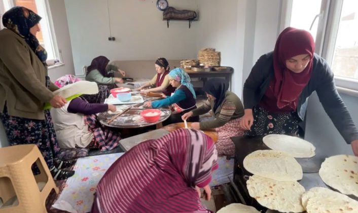 Trabzon’da Ramazan lezzetleri topluca yapılıyor
