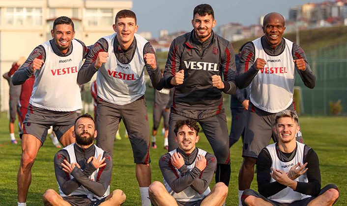 Trabzonspor, Karagümrük maçına hazırlanıyor.