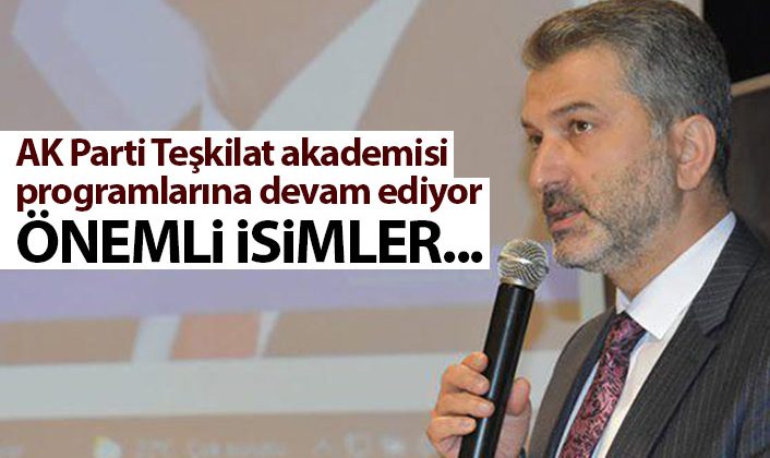 AK Parti Teşkilat Akademisi Programları Trabzon’da Devam Ediyor