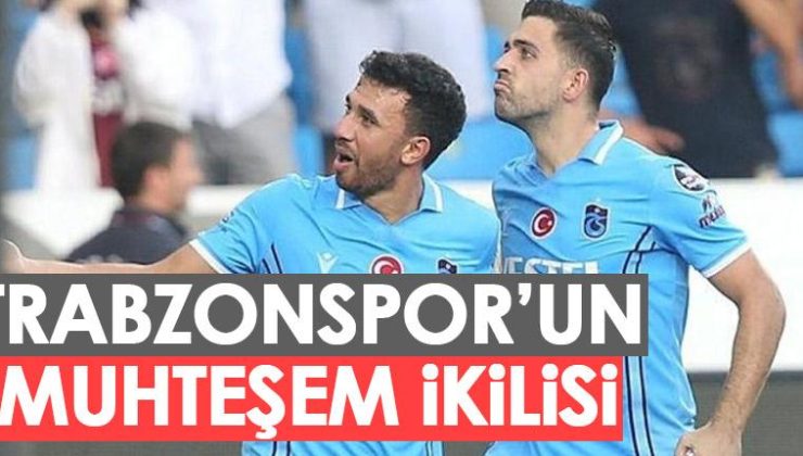 Trabzonspor’un harika ikilisi!
