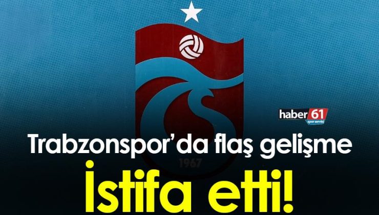 Trabzonspor’da İstifa Edildi! Serdar Ekrem Şirin Görevinden Ayrıldı   leri