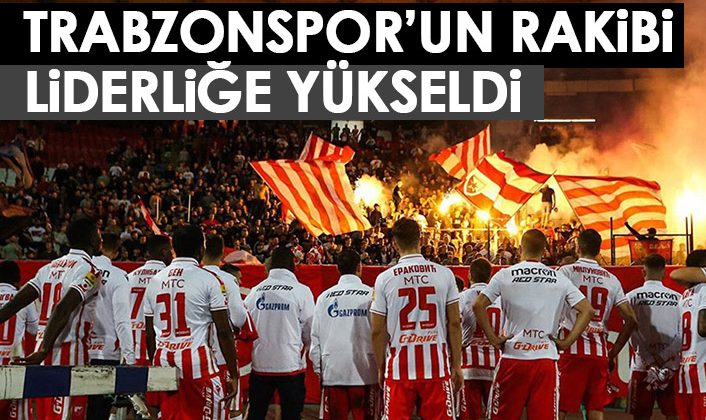 Trabzonspor’un rakibi liderliğe yükseldi Haber Trabzon