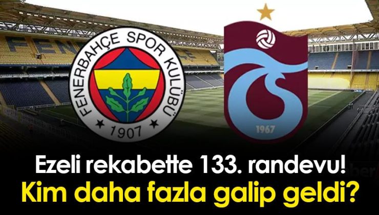 Fenerbahçe ve Trabzonspor arasındaki 133. maç geliyor! Rekabette kim daha çok galibiyet aldı? Trabzonspor Haberleri