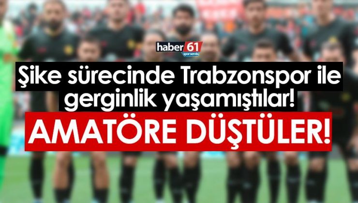 Eskişehirspor amatöre düştü, Trabzonspor ile şike sürecinde gerginlik yaşadı!