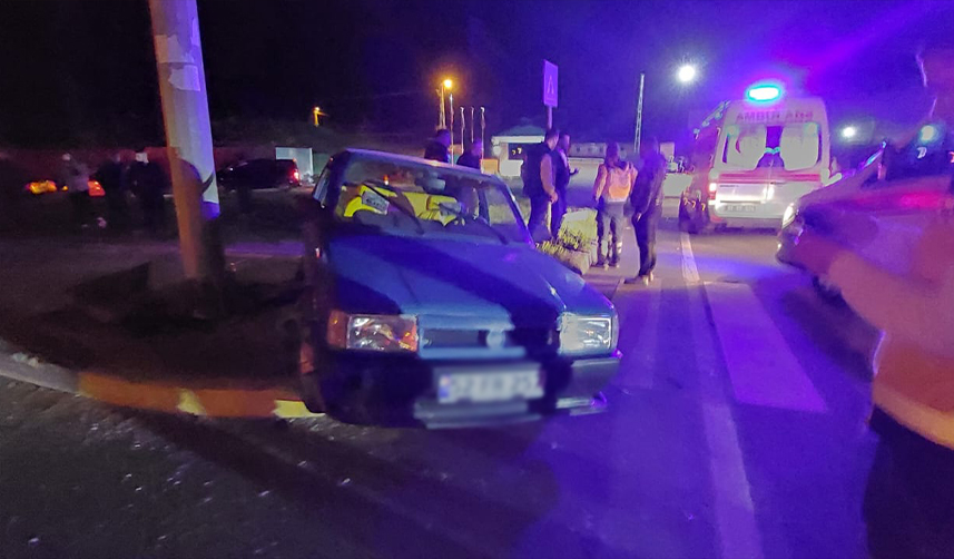 Trabzon'da feci trafik kazası! 2 kişi yaralandı
