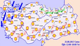Trabzon’da hava nasıl olacak? 26.08.2017 |