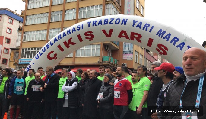 38’inci Uluslararası Trabzon Yarı Maratonu başladı |