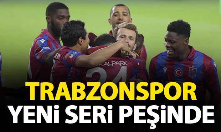 Trabzonspor, yeni bir galibiyet serisinin peşinde. |