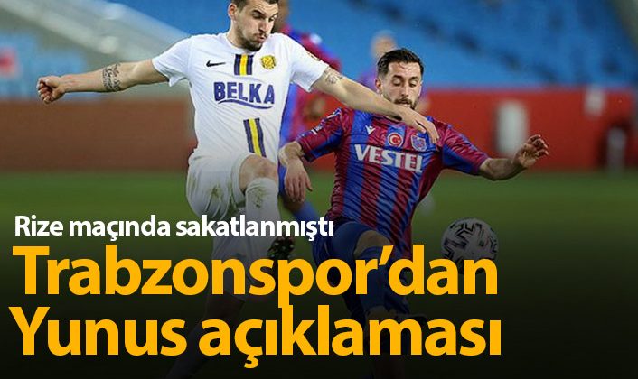 ‘de Trabzonspor’dan Yunus Mallı hakkında açıklama yapıldı.