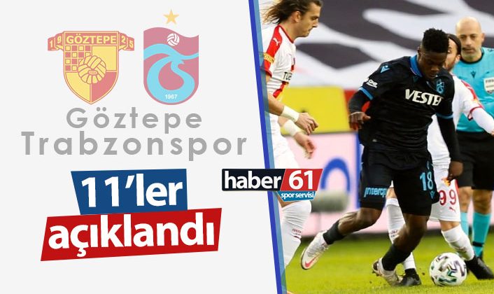 Göztepe Trabzonspor maçının oyuncu listesi ilan edildi |