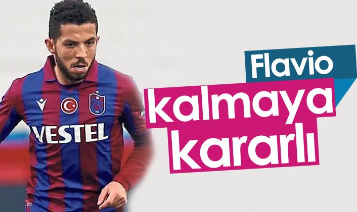 Flavio, Trabzonspor’da kalmaya kararlı